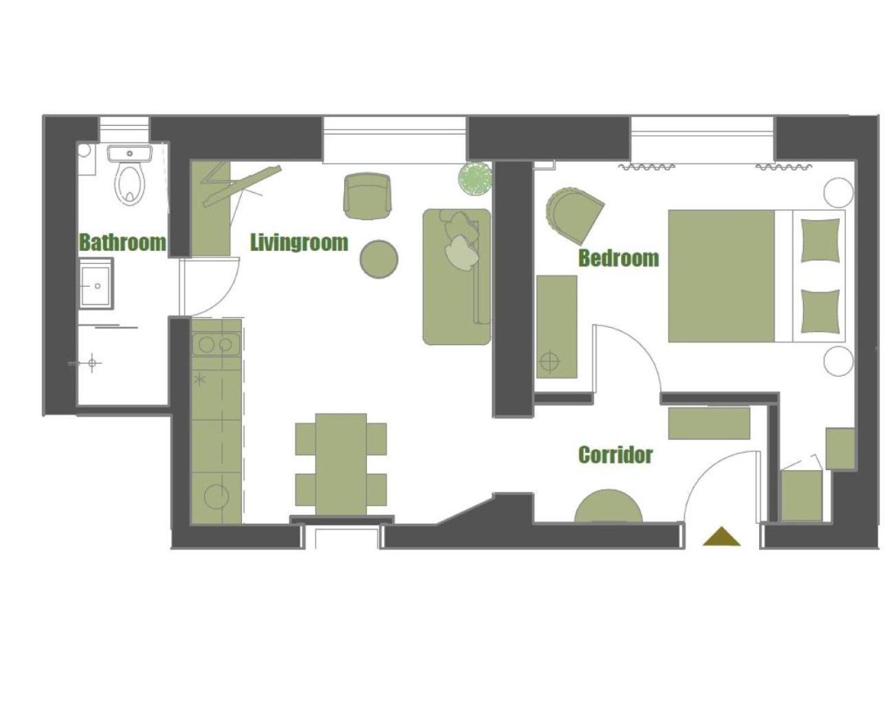 Artiesta - 5 Apartments ソフィア 部屋 写真